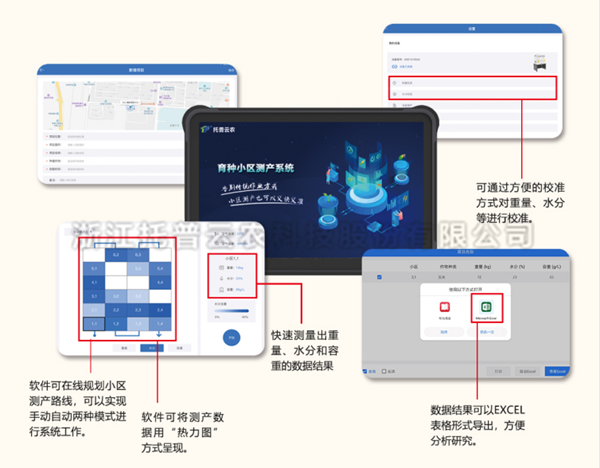 育種小區測產係統軟件界麵圖 育種小區測產係統軟件界麵圖
